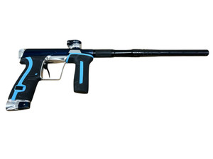 Used Planet Eclipse CS2 Pro Paintball Marker w/ CS1 Case - Blue/Silver