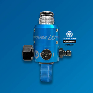 Powerhouse Counterpunch Regulator with Case - Blue