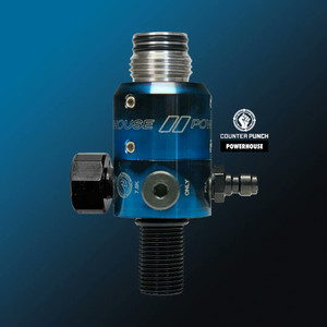 Powerhouse Counterpunch Regulator with Case - Black & Blue Acid