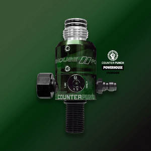 Powerhouse Counterpunch Regulator with Case - Black & Green Acid