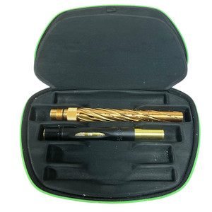 Used Freak XL Paintball Barrel Kit w/ Back + Tip - Autococker Threaded - Gold