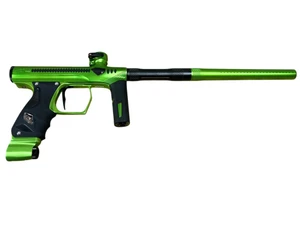 Used Method Shocker ERA Paintball Marker w/ Case - Lime Green/Black