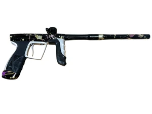 Used DLX Luxe Aire Paintball Marker w/ Case - Black Splash