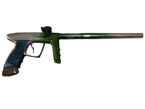 Used DLX Luxe IDOL Paintball Marker w/ Case - Green/Tan Fade