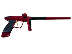 Used DLX Luxe IDOL Paintball Marker w/ Case - Red/Black