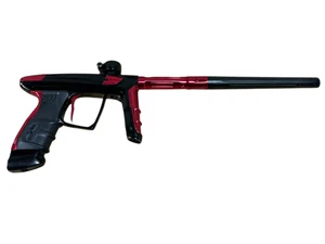 Used DLX Luxe IDOL Paintball Marker w/ Mech Frame + Case - Black/Red