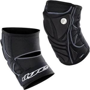 Dye Paintball Performance Knee Pads For Paintball Players - Black Grey - Large
