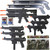 10 GUN AIRSOFT PACKAGE 6mm Airsoft Pistols Shotguns Rifles + Zombie Targets BBs 10 GUN AIRSOFT PACKAGE 6mm Airsoft Pistols Shotguns Rifles + Zombie Targets BBs