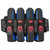 HK Army Magtek Paintball Harness Pod Pack - 3 + 2 + 4 - Black / Red HK Army Magtek Paintball Harness Pod Pack - 3 + 2 + 4 - Black / Red