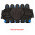 HK Army Magtek Paintball Harness Pod Pack - 5 + 4 + 4 - Black / Blue