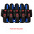 HK Army Magtek Paintball Harness Pod Pack - 5 + 4 + 4 - Black / Red