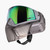 CRBN Zero Pro Paintball Mask with 2 C-SPEC Lenses - Less Coverage - Ghost