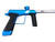 Used Macdev Droid DRD Paintball Marker w/ Case - Blue/Silver