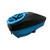 Used Virtue Spire iR2 Paintball Hopper w/ Speedfeed - Black/Blue