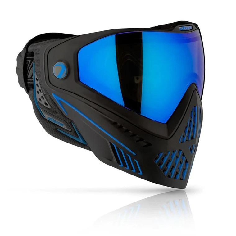 Dye i5 2.0 Paintball Thermal Goggle Mask - Storm - Black / Blue