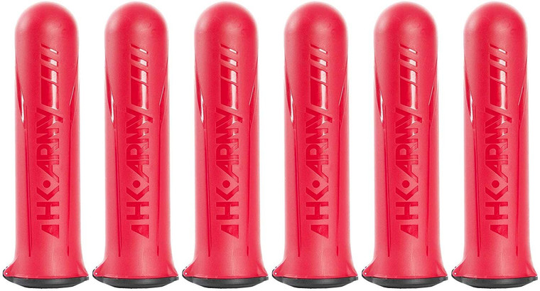 HK Army HSTL 150 Round Paintball Pods - 6 Pack - Red