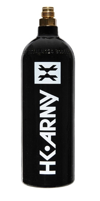 HK Army 20oz Steel CO2 Paintball Tank 20 OZ with Pin Valve - Black Sniper
