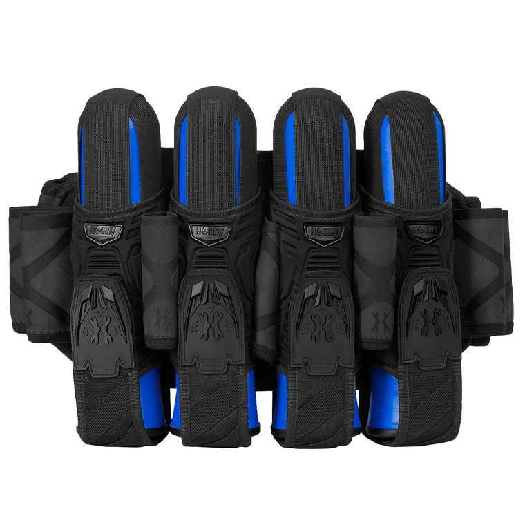 HK Army Magtek Paintball Harness Pod Pack - 4 + 3 + 4 - Blackout