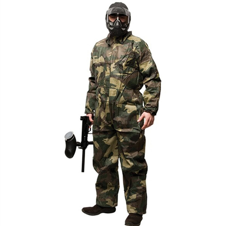 GI Sportz Disposable Paintball Coveralls/Jumpsuit - Camo