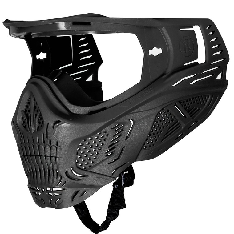HK Army HSTL Skull Paintball Goggle Airsoft Mask - Skull Frame Only - Black