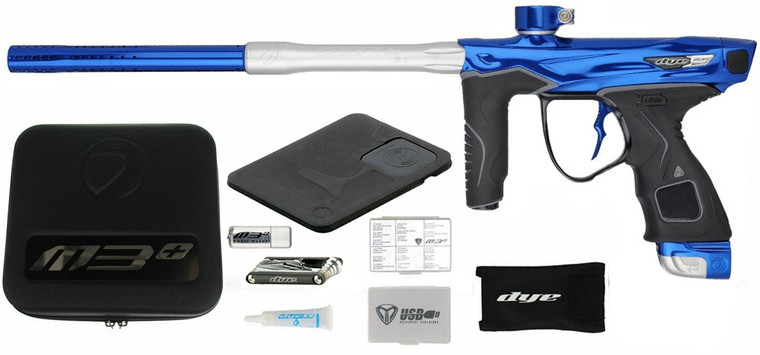 Dye M3+ 2.0 Paintball Marker .68 Caliber M3 Plus Gun 2.0 Deep Blue