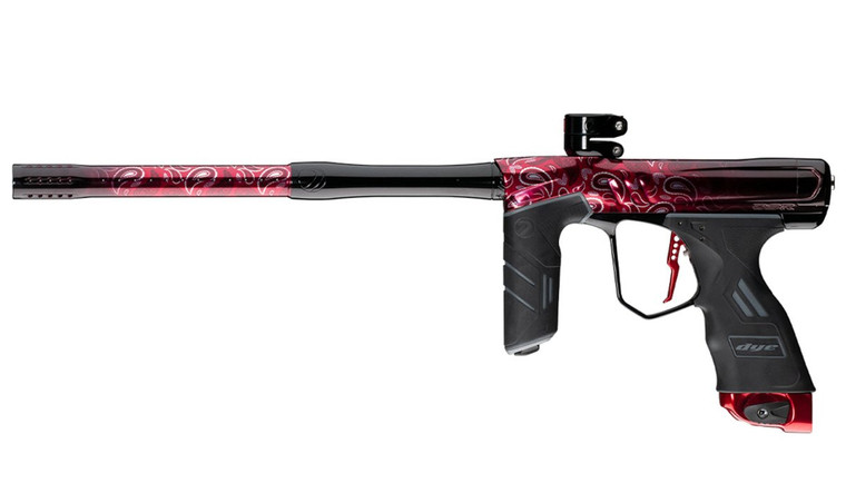 Dye DSR+ Electronic Paintball Marker DSR Plus .68cal Gun - PGA Bandana Red