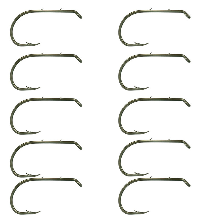 Mustad Beak Hook Baitholder Long Sliced Shank Fishing Hooks Size 2  Pack of 10