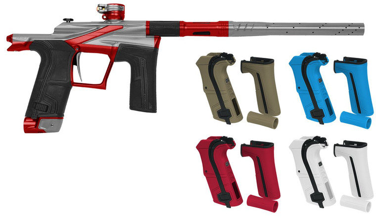 Planet Eclipse Ego LV2 Electronic Paintball Marker Gun Revolution w/ Choice of Colored Grips