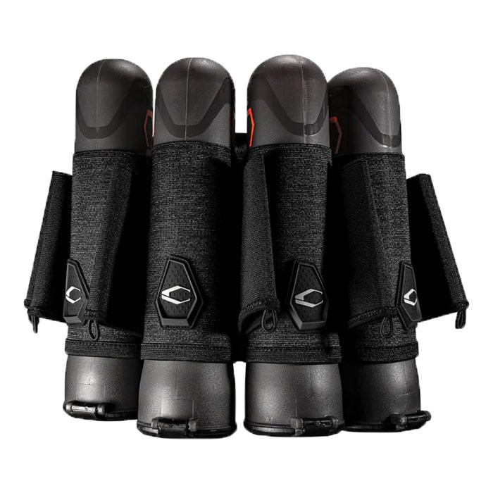 CRBN CC Paintball Pod Pack Harness - Black Heather - Large / XL - 4 +7