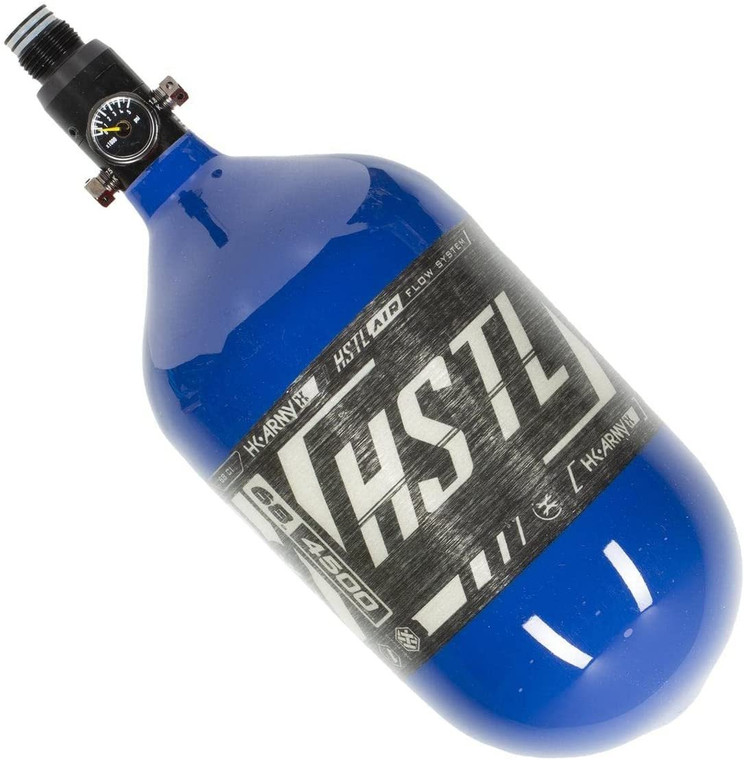 HK Army HSTL 68ci / 4500psi Carbon Fiber HPA Paintball Air Tank - Blue