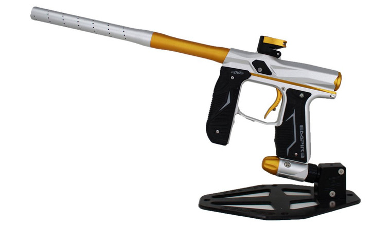 Used Empire Axe 2.0 Paintball Marker Gun - No Box - Dust Silver / Dust Gold