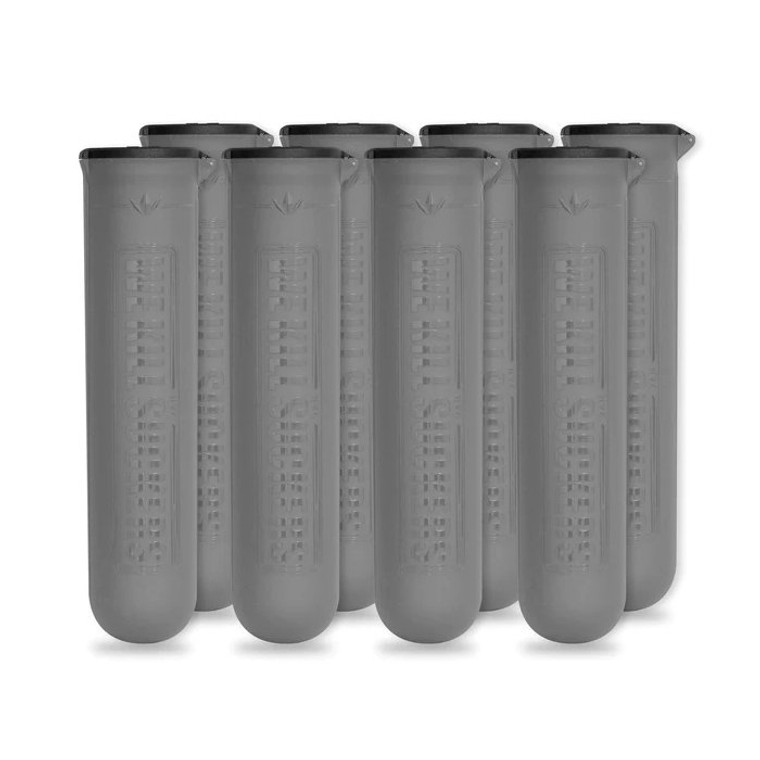Bunkerkings ESC Paintball Pods 140 Round Capacity - 8 Pack - Clear