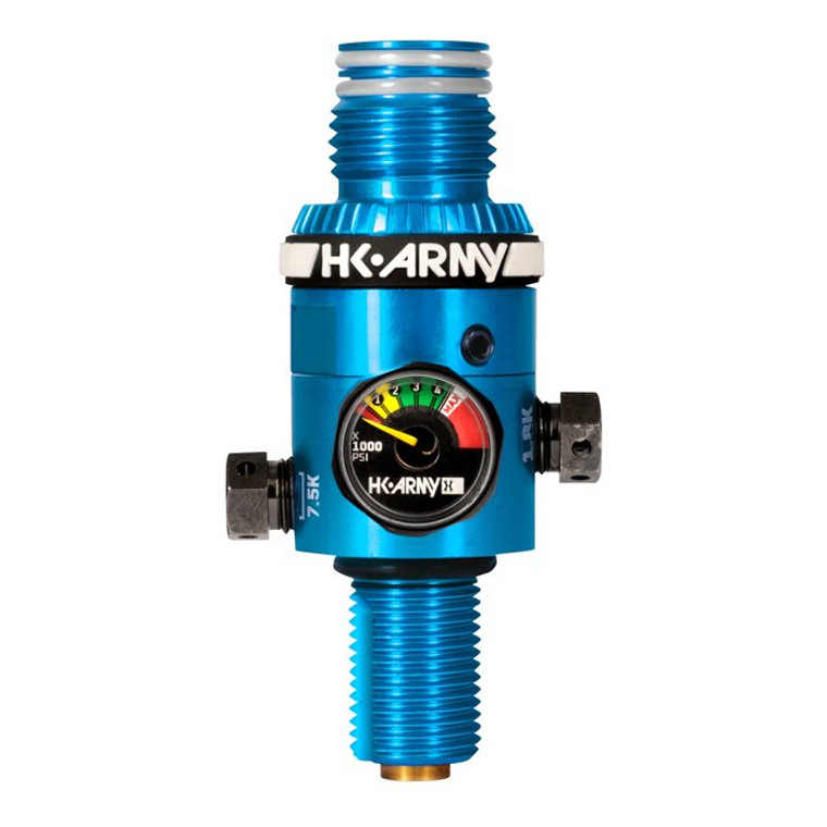 HK Army HP8 HPA Standard Output Paintball Air Tank Regulator - Turquoise