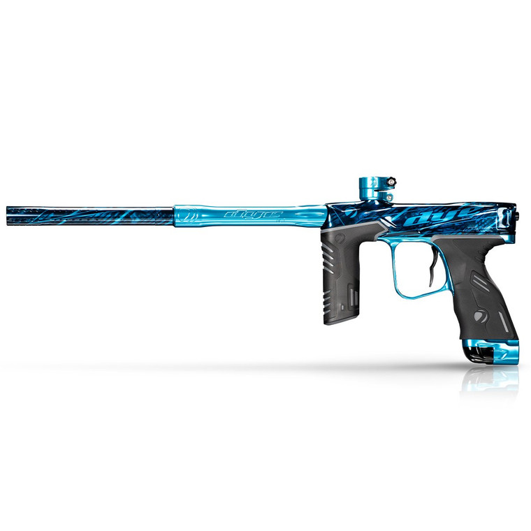 Dye MXR Paintball Marker .68 Cal Gun - PGA Branded Black/Cyan
