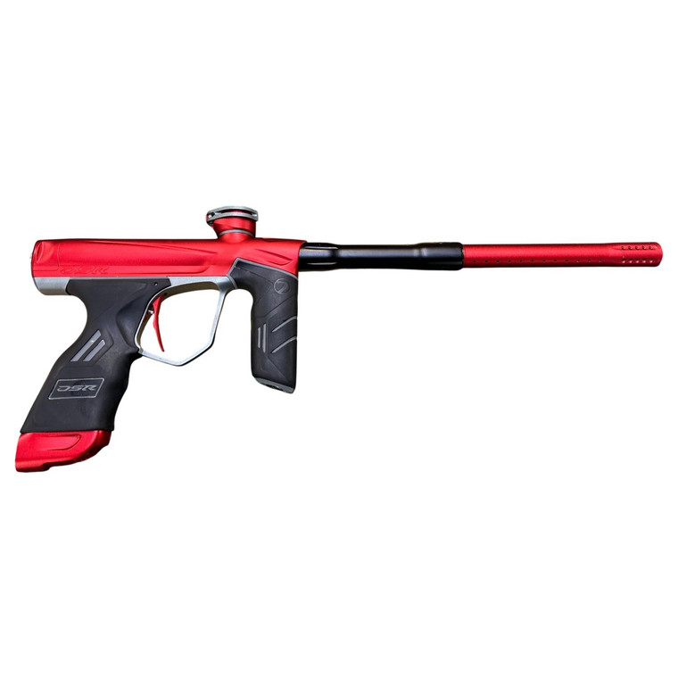 Used Dye DSR Paintball Marker with Case - Red/Black