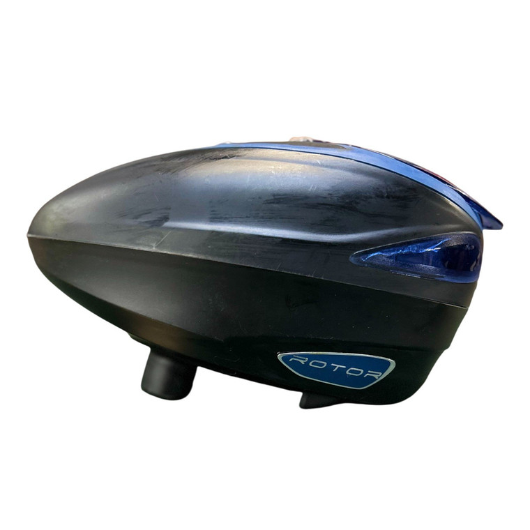 Used Dye Rotor Paintball Hopper - Black/Blue