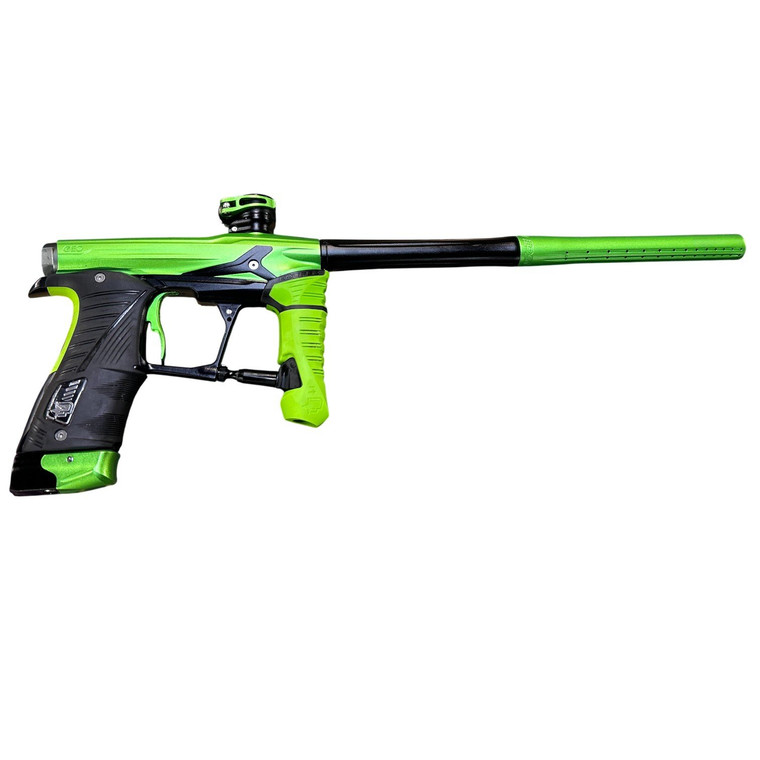 Used Planet Eclipse Geo 3.1 Paintball Marker w/ IV Core + Case - Green/Black