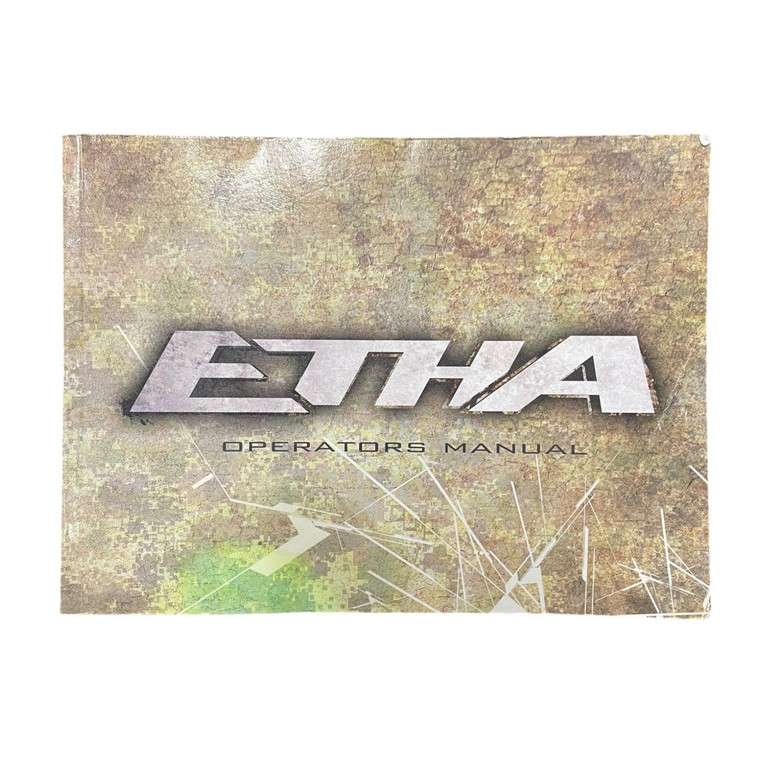Used - Planet Eclipse Paintball Gun Manual - ETHA 1