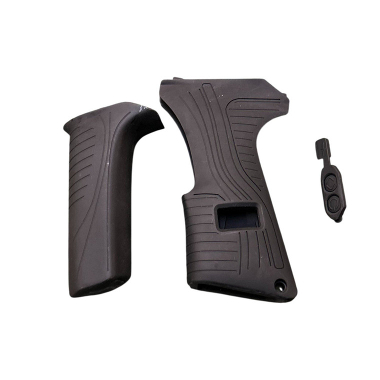 Used Macdev GTX Paintball Grips - Black