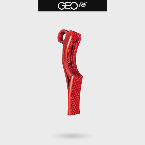Infamous GEO R5 HAPTIC Deuce Trigger - TYPE R (FITS GEO R5, CS3, CS2) - Red