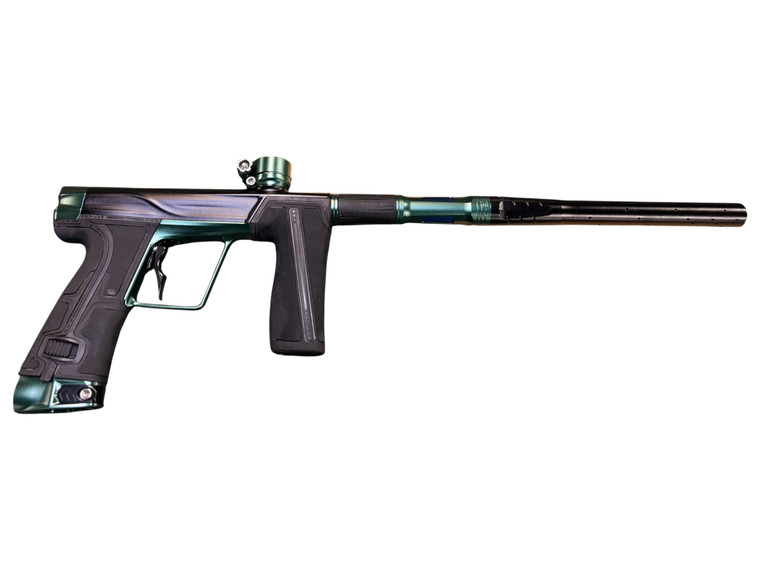 Used Planet Eclipse R5 Paintball Marker w/ Case - Black/Green
