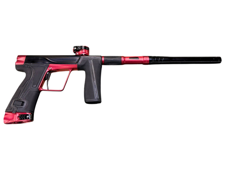 Used Planet Eclipse R5 Paintball Marker w/ Case - Black/Red