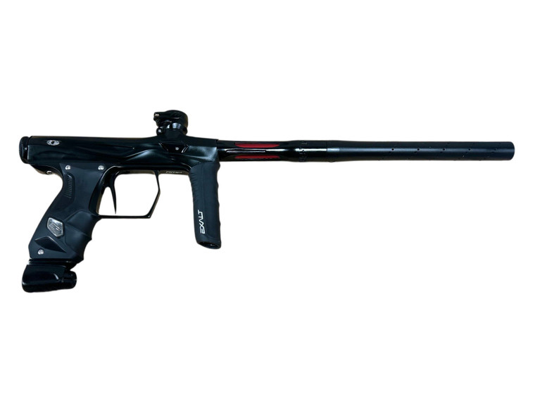 Used Shocker AMP Paintball Marker w/ Case - Dust Black/Polished Black