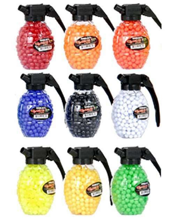 500 AIRSOFT BB GRENADE BOTTLE Pellets 6mm .12g BBs Pistol Gun Rifle AMMO