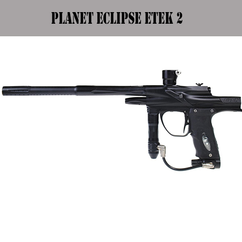 Used Planet Eclipse EGO LVR Paintball Gun Marker with Case - Black / Black