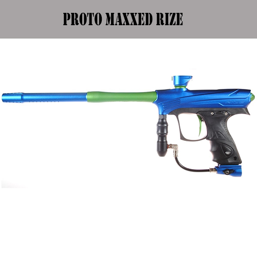 SP Shocker AMP Paintball Marker Gun Green - Paintball Revolution