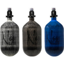 Ninja SL2 Carbon Fiber Air Tank (Bottle Only) - 77/4500 - Matte Black/Red