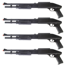 Shotgun ms870 black full metal 6mm swiss arms (280730): Shotguns for  Softair