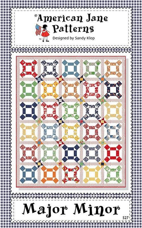 American jane Patterns Sweet Melodies Major Minor Quilt Pattern She Shack Shop