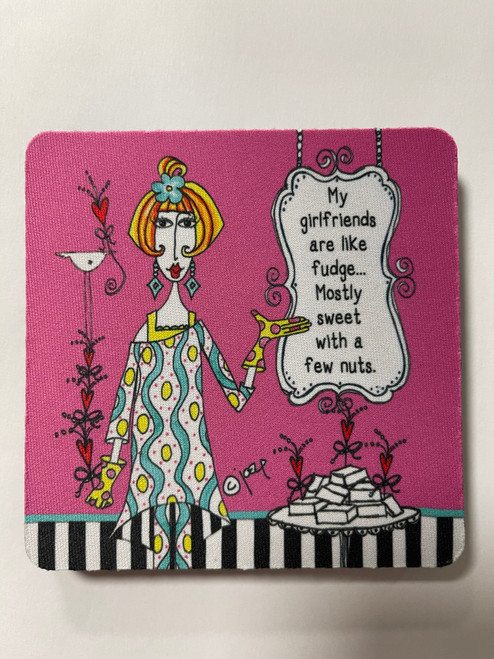 Dolly Mama's by Joey Drink Coaster - My Girlfriends Are Like